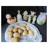 Easter: Wooden Eggs, Ceramics