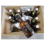 Amber Grolsch Beer Bottles