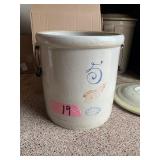 RW 5 gal crock w/cover