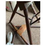 Vintage spinning wheel