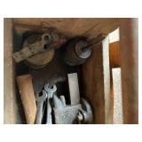 Tool box w/tools and misc