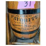 Vintage butter churn