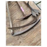 Vintage yard tools