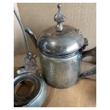 Silver plated tea set