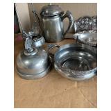 Silver plated tea set