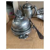 Silver plated tea set