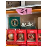 Coke and Hummel Xmas decor