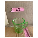 Uranium glass 4 cup measure