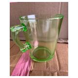 Uranium glass 4 cup measure