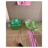 Uranium glass juicers