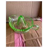 Uranium glass juicers