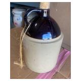 RW brown jug