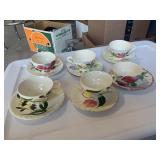 Blue Ridge dishes, assorted styles