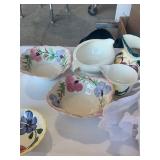 Blue Ridge dishes, assorted styles