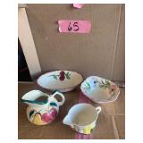 Blue Ridge dishes, assorted styles
