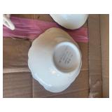 Blue Ridge dishes, assorted styles