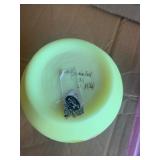 Fenton dorwood burmese vase, misc