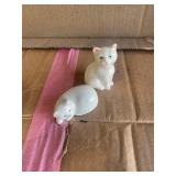 Fenton dorwood burmese vase, misc