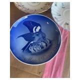 Wellington cup, saucers, willow tree