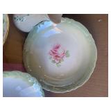Noritake, Prussin, Haegar misc glassware