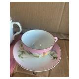 Noritake, Prussin, Haegar misc glassware
