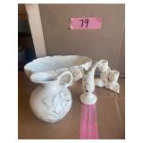 Redwing  pottery lot