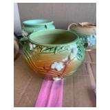 Roseville pottery lot  4 pcs. numbered