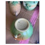 Roseville pottery lot  4 pcs. numbered