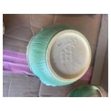 Roseville pottery lot  4 pcs. numbered