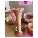 Roseville pottery lot  5 pcs. numbered