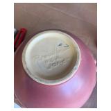 Roseville pottery lot  5 pcs. numbered