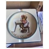 Mothers Day plates, Hummel series, misc