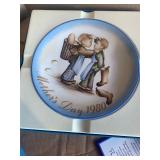 Mothers Day plates, Hummel series, misc