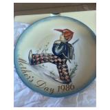 Mothers Day plates, Hummel series, misc