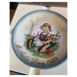 Mothers Day plates, Hummel series, misc