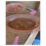 Pink depression glassware