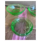Uranium glass lot