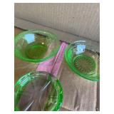 Uranium glass lot
