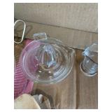 Juicers, measure cups, butter paddles