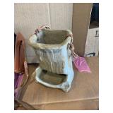 Misc lot, pottery, rw, camera, sewing machine