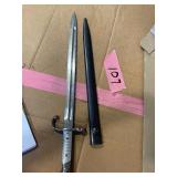 1891 Bayonet with case