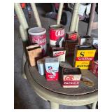 lot of small collectable Spice Cans