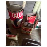 lot of small collectable Spice Cans