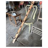 100 year old hand made coat rack
