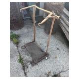vintage sack holder