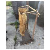 vintage sack holder