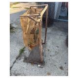 vintage sack holder