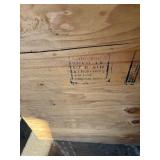 2 sheets of plywood