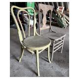 2 sturdy old chairs