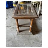 End Table glass top